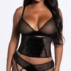 Chloe Sheer Desire Bralette Set -Be Wicked Sales AL A1063 BLK 2 YANDY PS10202021 Edit