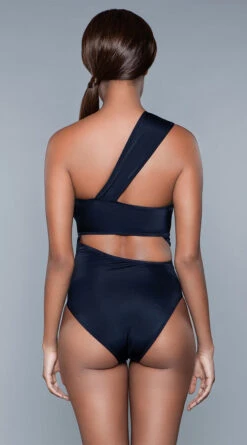 Be Wicked Kennedy One Piece Swimsuit -Be Wicked Sales BW 1973 black back 2020JUN23576