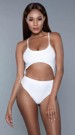 Be Wicked Alina One Piece Swimsuit 14 Be Wicked Alina One Piece Swimsuit -Be Wicked Sales BW 1978 white front 2020JUN23576
