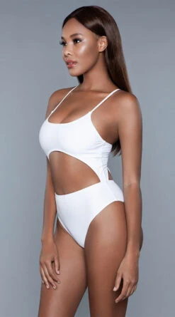 Be Wicked Alina One Piece Swimsuit 16 Be Wicked Alina One Piece Swimsuit -Be Wicked Sales BW 1978 white side 2020JUN23576
