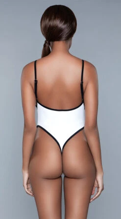 Be Wicked Payton Thong One Piece Swimsuit 16 Be Wicked Payton Thong One Piece Swimsuit -Be Wicked Sales BW 1981 white back 2020JUN23576
