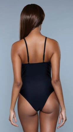 Be Wicked Delaney One Piece Swimsuit -Be Wicked Sales BW 1983 black back 2020JUN23576