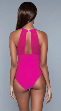 Be Wicked Briella One Piece Swimsuit 12 Be Wicked Briella One Piece Swimsuit -Be Wicked Sales BW 1984 fuchsia back 2020JUN23576