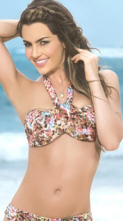 Multi-Purpose Wrap Bikini Top -Be Wicked Sales ES 6848 Top Spring Front