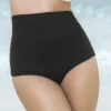 Classic High-Waisted Bikini Bottom -Be Wicked Sales ES 6854 Bottom Black Front 3