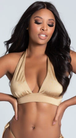 Yandy Solid Color Halter Bikini Top 27 Yandy Solid Color Halter Bikini Top -Be Wicked Sales EY 3527T top gold PS11062019 2 Edit