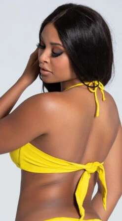 Yandy Twisted Bandeau Bikini Top -Be Wicked Sales EY 3528T top yellow PS11062019 9 2 Edit