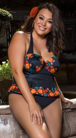 Yandy Plus Size Basic Black Bikini Bottom 7 Yandy Plus Size Basic Black Bikini Bottom -Be Wicked Sales EY 3961TX 3961BX 4 PS03022018
