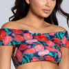 Yandy Desert Rose 5-Way Bikini Top -Be Wicked Sales EY 4094T TOP FLORAL PS01292020 9