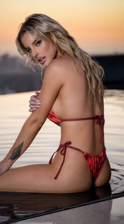 Yandy Do Or Dye String Bikini Bottom -Be Wicked Sales EY 4165B 4 YANDY BRENNAH BLACK 2022