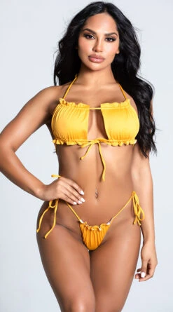 Yandy Stay Current Bikini Bottom -Be Wicked Sales EY 4208T 4208B YELLOW 13 PS12172020