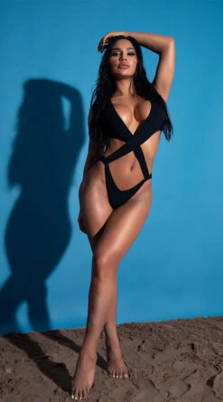 Yandy Double Crosser One Piece Swimsuit -Be Wicked Sales EY 4211 PS12182020 EDS 820