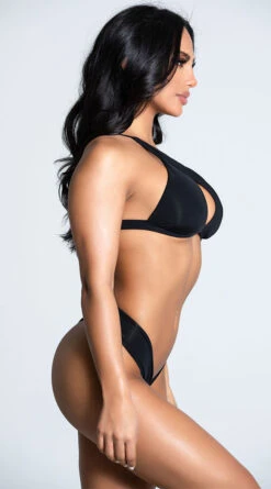 Yandy I Can Sea Clearly Now Bikini Bottom -Be Wicked Sales EY 4212T 4212B BLACK 6 PS12172020