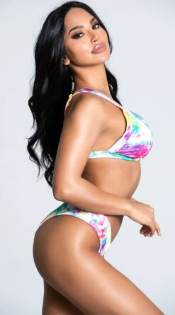 Yandy Dye Hard For Love Bikini Bottom -Be Wicked Sales EY 4220T 4220B RNBW 6 PS12172020