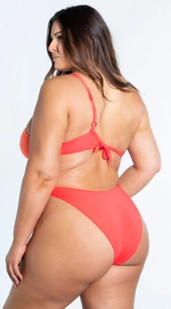 Plus Size Yandy Island Oasis One Piece Swimsuit -Be Wicked Sales EY 4317X CORAL 8 YANDY PS02172022