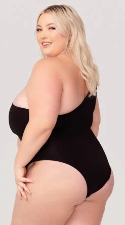 Yandy Plus Size Poolside Pleasure One Piece Swimsuit -Be Wicked Sales EY 4321X YANDY PLUS SIZE ONE PIECE SWIMSUIT BLACK 72
