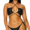 Forplay Nevis Bikini Swimsuit -Be Wicked Sales FP 441409 black alt3 lg 2021APR29176