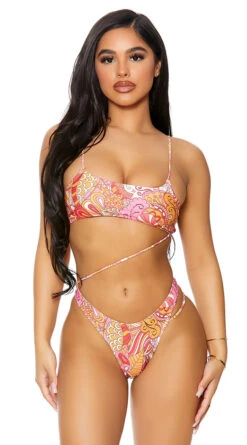 Forplay Bonaire One Piece Swimsuit 27 Forplay Bonaire One Piece Swimsuit -Be Wicked Sales FP 441411 raspberry alt3 lg 2021APR29176