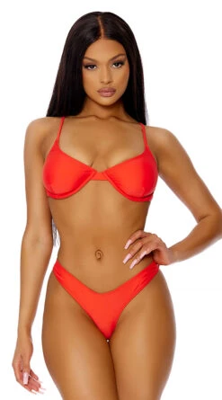 Forplay Trinidad Red Bikini -Be Wicked Sales FP 442305 TOM 4 2022MARCH47755