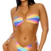 Forplay Antigua Rainbow Thong Bikini 2 Forplay Antigua Rainbow Thong Bikini -Be Wicked Sales FP 442308 PIT 4 2022MARCH47755