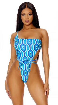 Forplay Turks And Caicos Aquatic One Piece Swimsuit -Be Wicked Sales FP 442309 ACI 4 2022MARCH47755