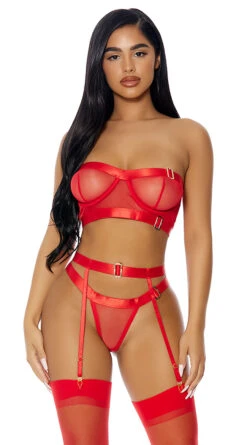 Forplay Good As Gold Lingerie Set -Be Wicked Sales FP 772105 red alt1 lg 2022JULY49835
