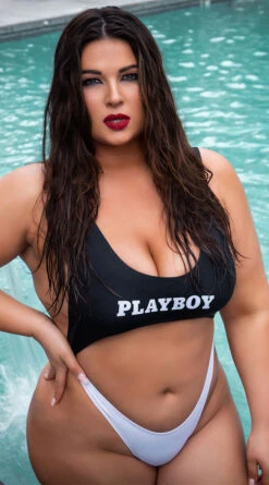 Playboy Plus Size Easy Like 80's One Piece -Be Wicked Sales PB 4187X 1 EDS YANDY PS03182021
