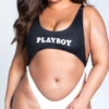 Playboy Plus Size Easy Like 80's One Piece 2 Playboy Plus Size Easy Like 80's One Piece -Be Wicked Sales PB 4187X 2 YANDY PS03242021