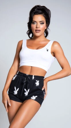 Playboy Entertainment Lounge Short Set -Be Wicked Sales PB PBL2015 PS10162020 PROD 035