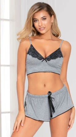Grey Area PJ Short Set