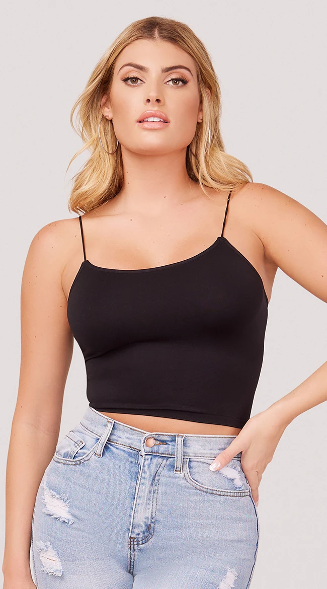 Seamless Cropped Tank Top 3 Seamless Cropped Tank Top